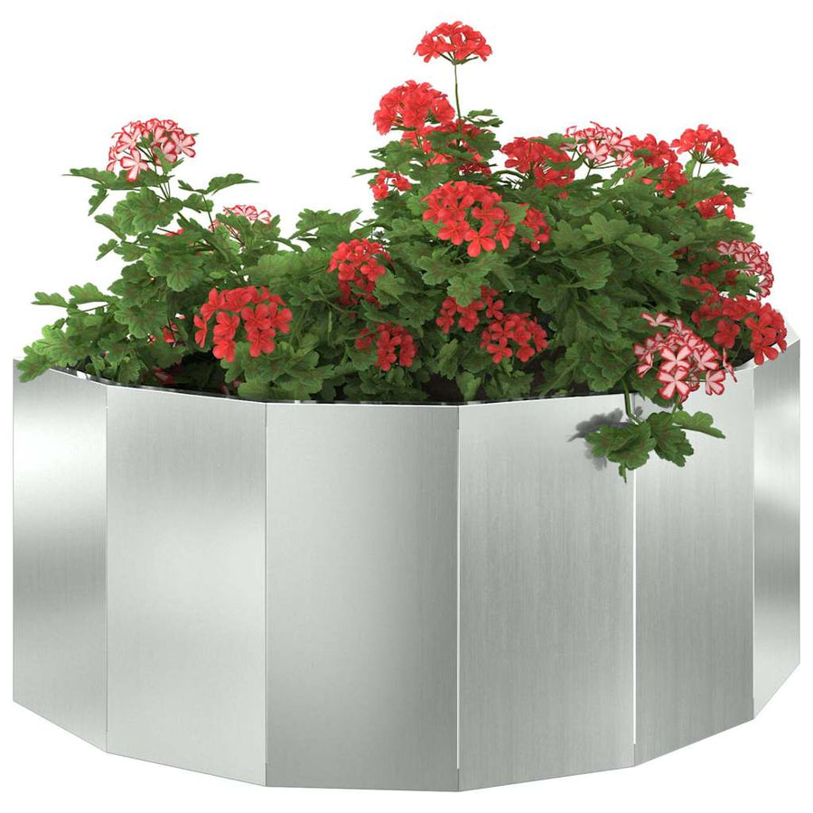 Plantenbak Zilver 90 x 45 x 35 cm Gegalvaniseerd staal