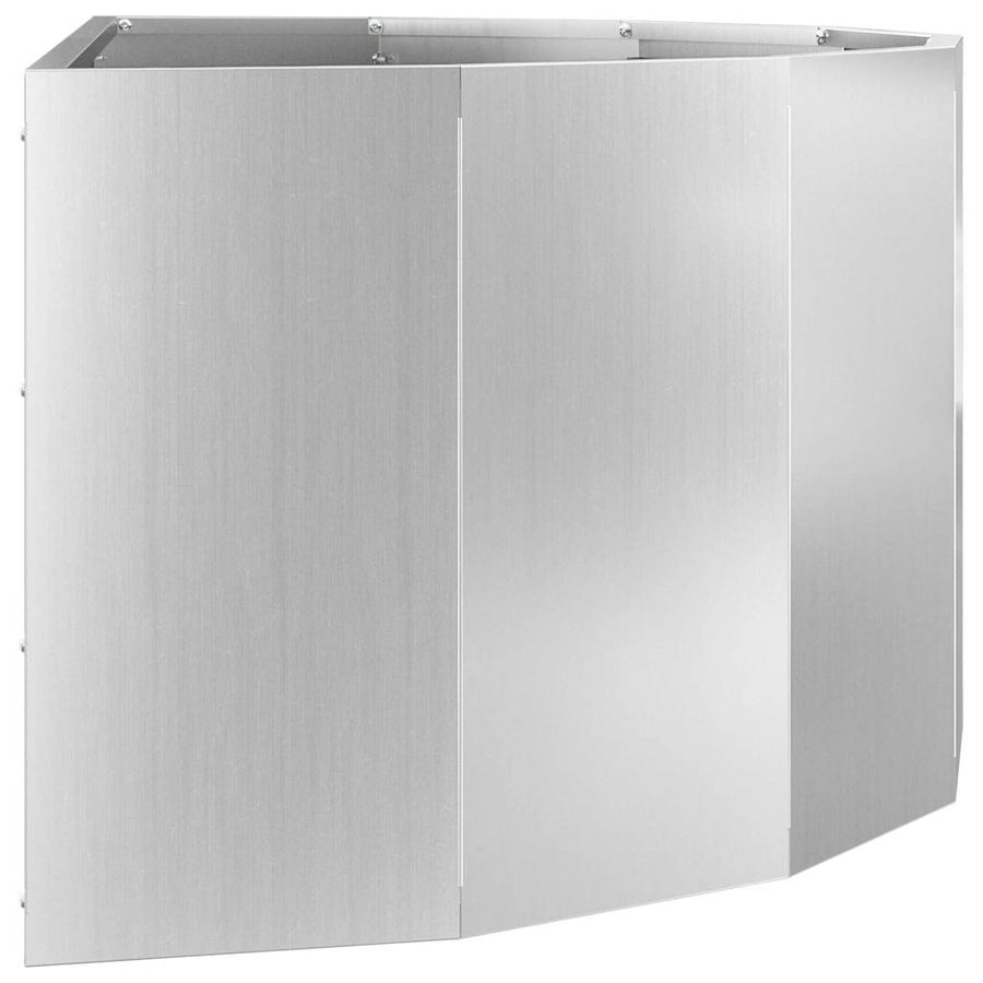 Plantenbak Zilver 90 x 45 x 35 cm Gegalvaniseerd staal