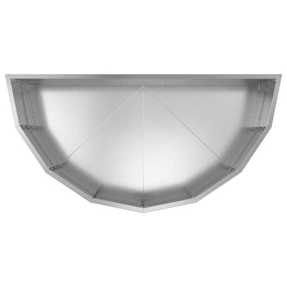 Plantenbak Zilver 90 x 45 x 35 cm Gegalvaniseerd staal