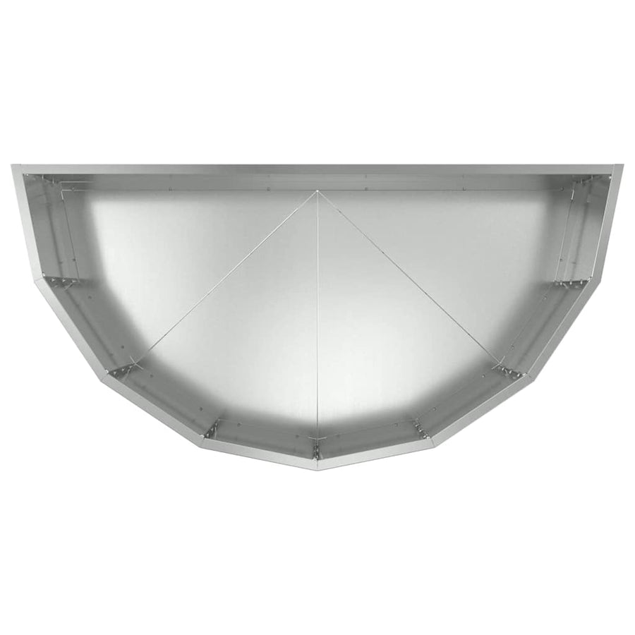 Plantenbak Zilver 90 x 45 x 35 cm Gegalvaniseerd staal