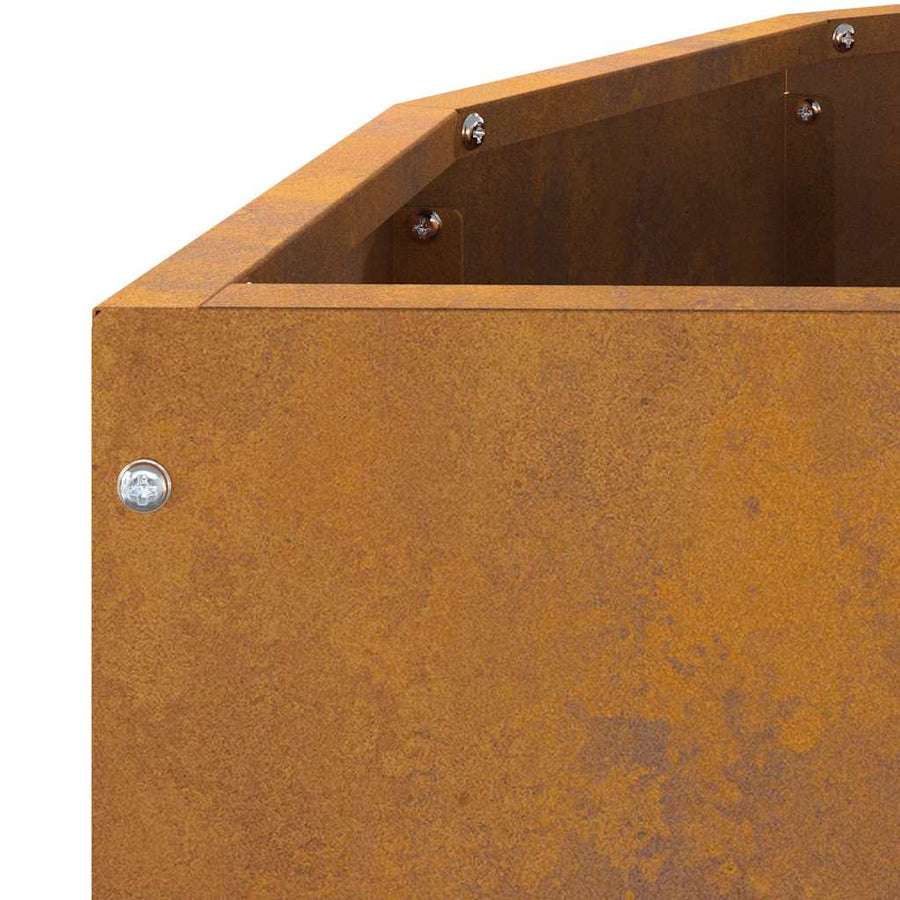 Plantenbak Roestig 90 x 45 x 35 cm Cortenstaal