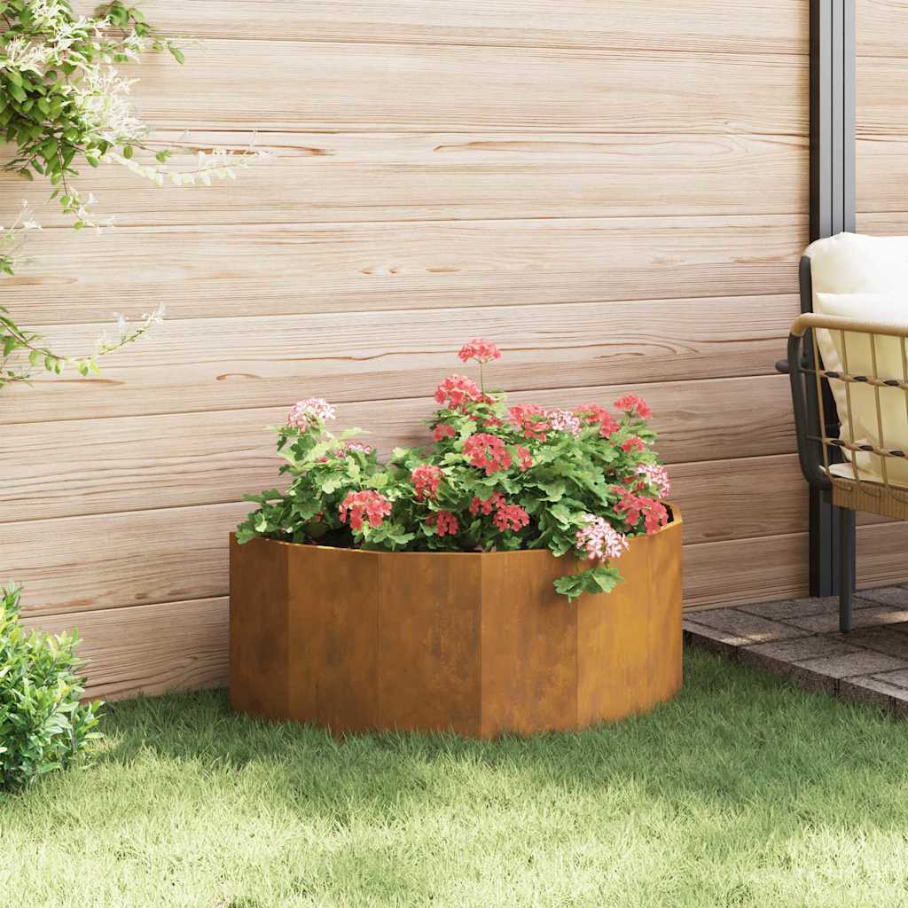 Plantenbak Roestig 90 x 45 x 35 cm Cortenstaal