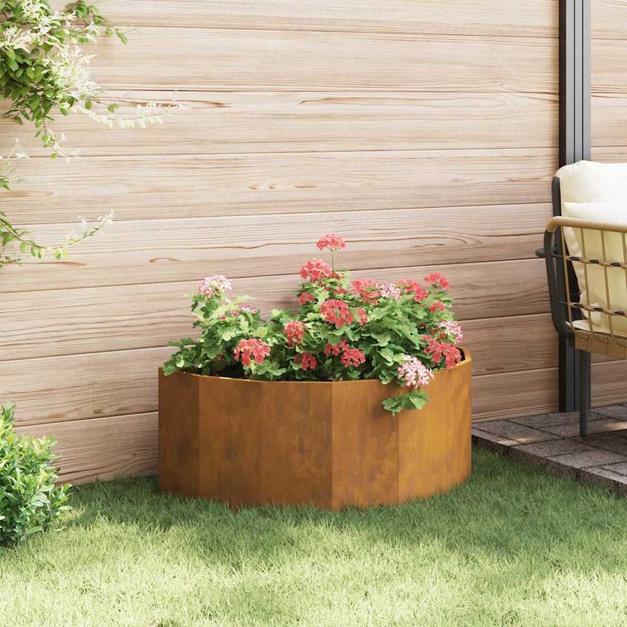 Plantenbak Roestig 90 x 45 x 35 cm Cortenstaal