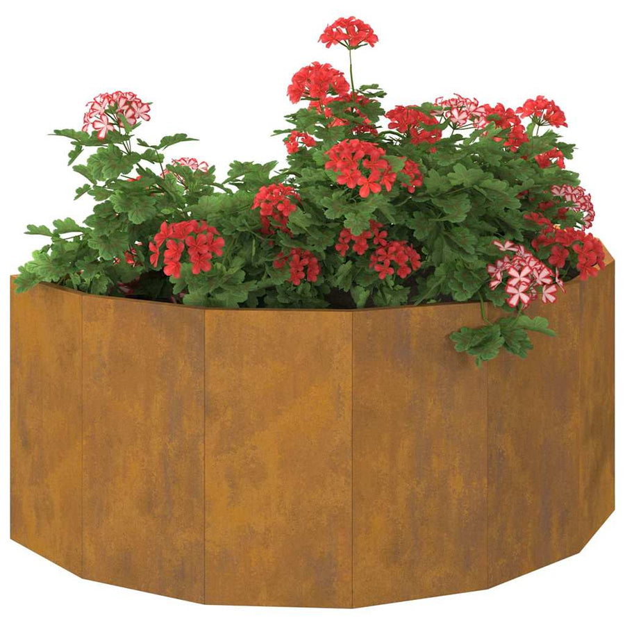 Plantenbak Roestig 90 x 45 x 35 cm Cortenstaal