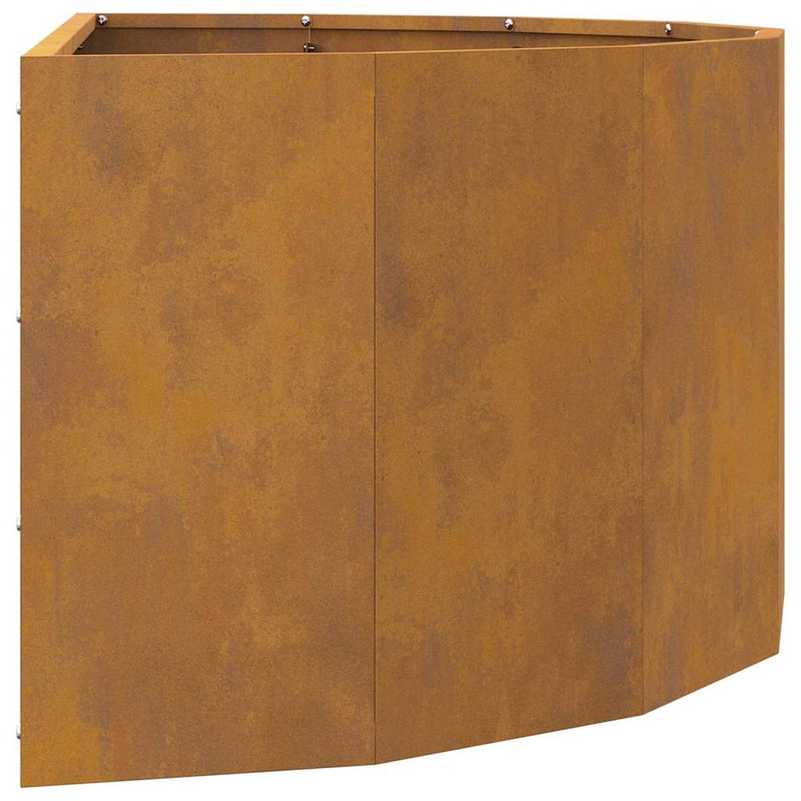 Plantenbak Roestig 90 x 45 x 35 cm Cortenstaal