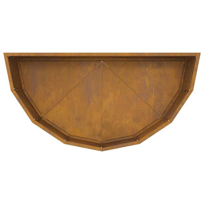 Plantenbak Roestig 90 x 45 x 35 cm Cortenstaal