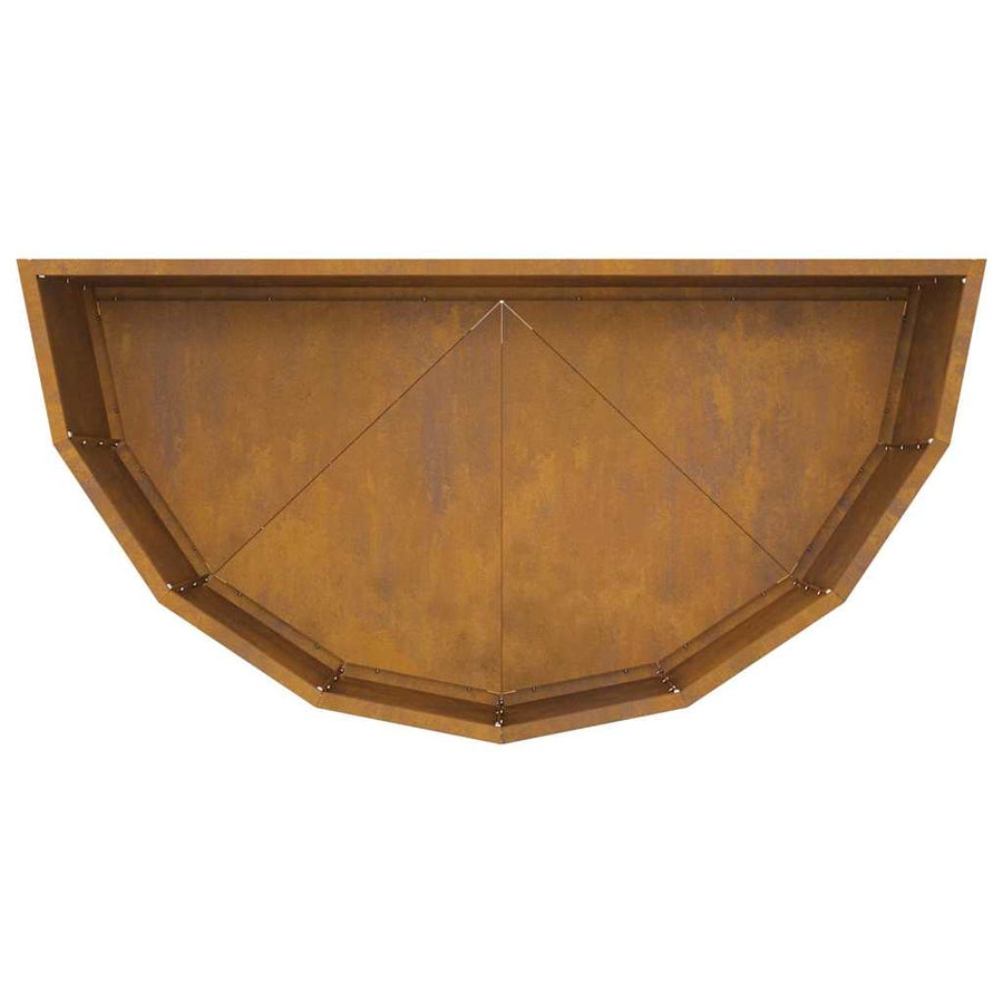 Plantenbak Roestig 90 x 45 x 35 cm Cortenstaal