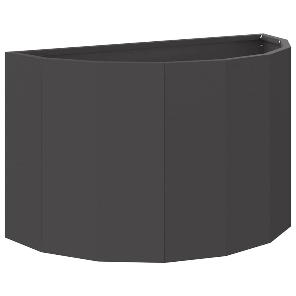 Plantenbak Zwart 60 x 30 x 35 cm Staal