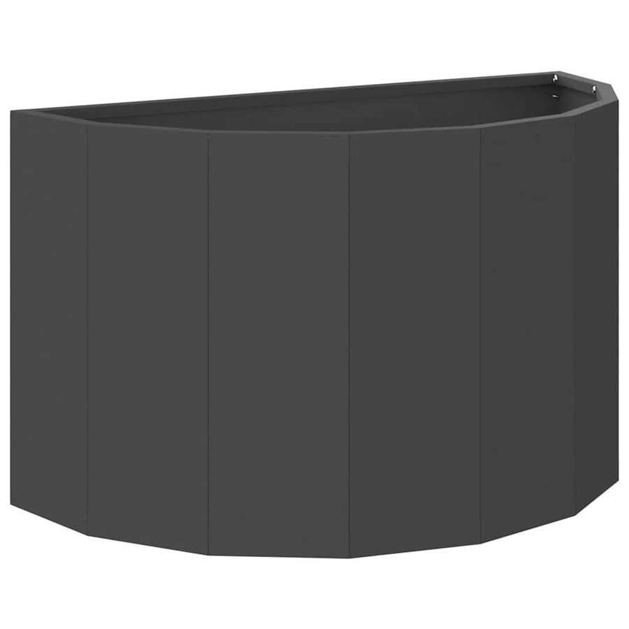Plantenbak Zwart 60 x 30 x 35 cm Staal