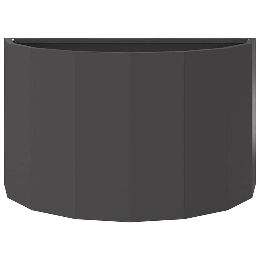 Plantenbak Zwart 60 x 30 x 35 cm Staal