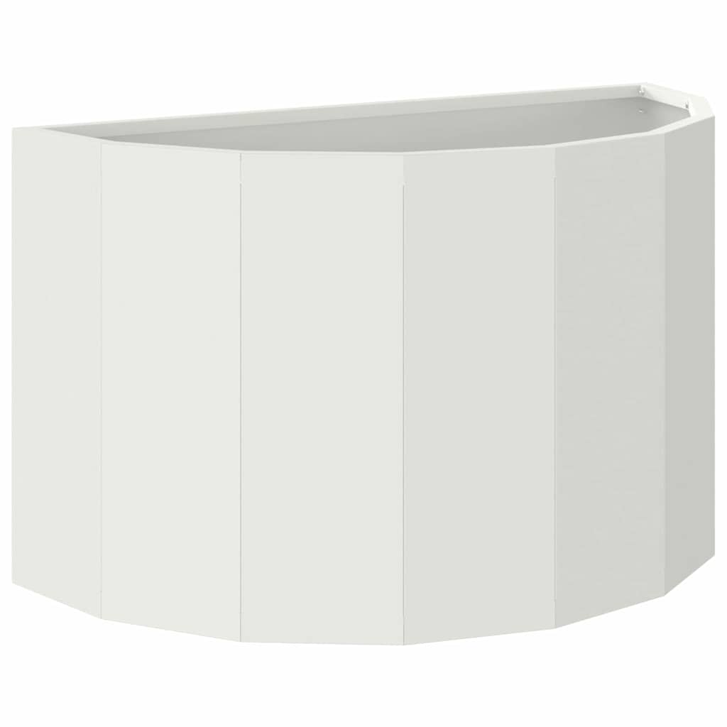Plantenbak Wit 60 x 30 x 35 cm Staal