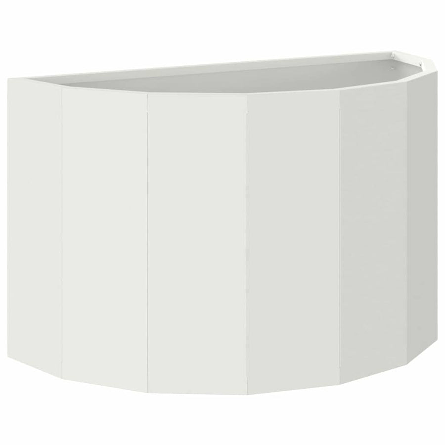 Plantenbak Wit 60 x 30 x 35 cm Staal