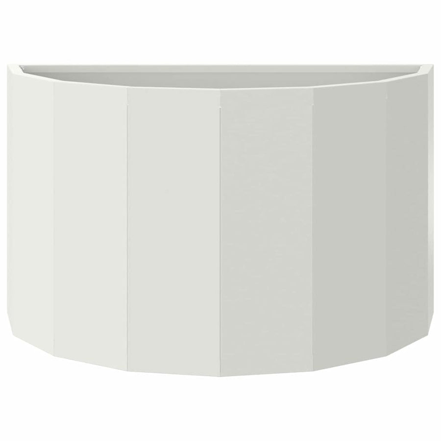 Plantenbak Wit 60 x 30 x 35 cm Staal