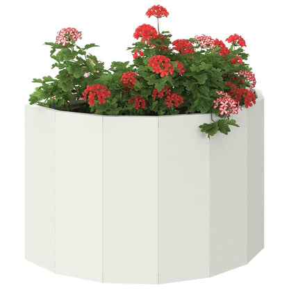 Plantenbak Wit 60 x 30 x 35 cm Staal