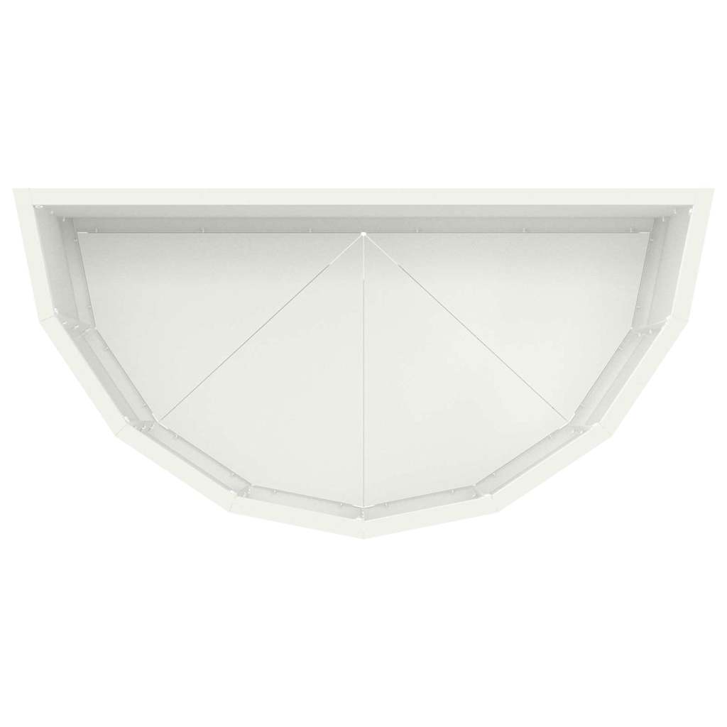 Plantenbak Wit 60 x 30 x 35 cm Staal