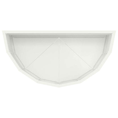 Plantenbak Wit 60 x 30 x 35 cm Staal