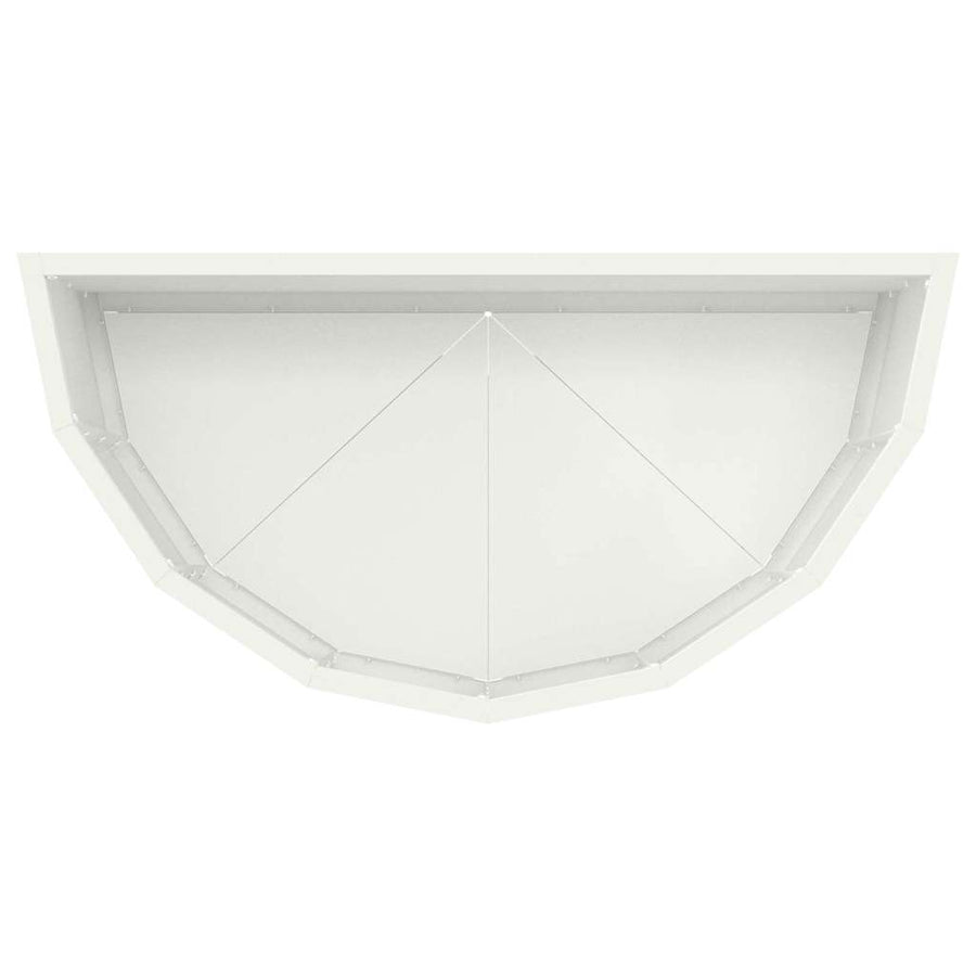 Plantenbak Wit 60 x 30 x 35 cm Staal