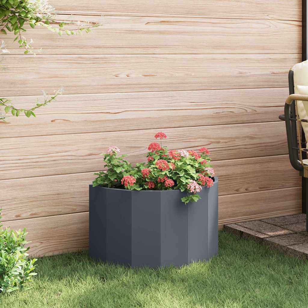 Plantenbak Antraciet 60 x 30 x 35 cm Staal