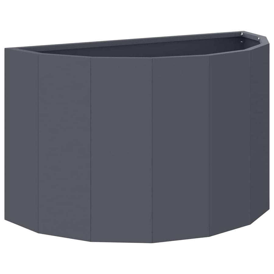 Plantenbak Antraciet 60 x 30 x 35 cm Staal