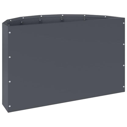 Plantenbak Antraciet 60 x 30 x 35 cm Staal