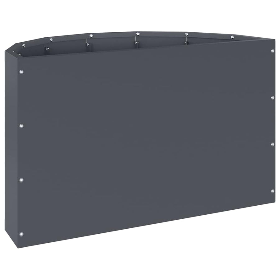 Plantenbak Antraciet 60 x 30 x 35 cm Staal