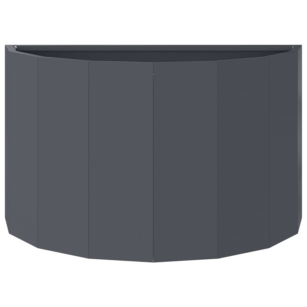 Plantenbak Antraciet 60 x 30 x 35 cm Staal