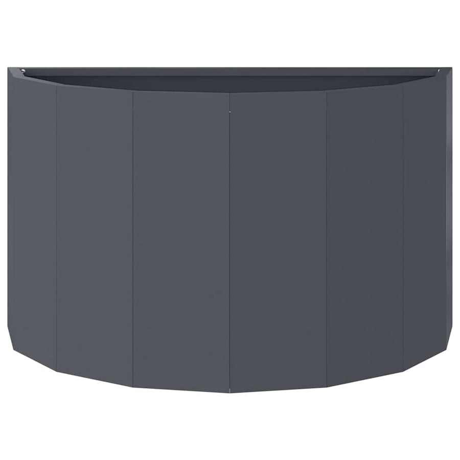 Plantenbak Antraciet 60 x 30 x 35 cm Staal