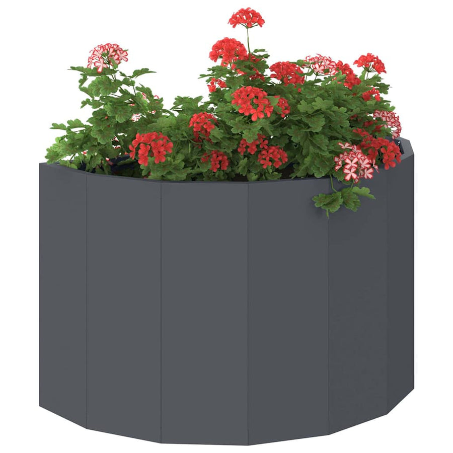 Plantenbak Antraciet 60 x 30 x 35 cm Staal