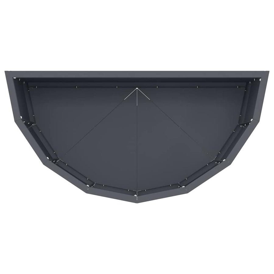 Plantenbak Antraciet 60 x 30 x 35 cm Staal