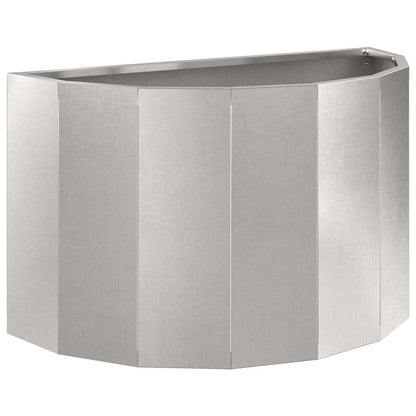 Plantenbak Zilver 60 x 30 x 35 cm Roestvrij staal