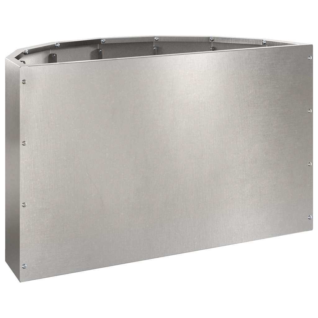 Plantenbak Zilver 60 x 30 x 35 cm Roestvrij staal