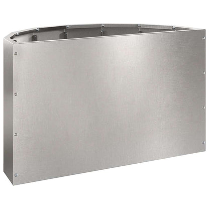 Plantenbak Zilver 60 x 30 x 35 cm Roestvrij staal
