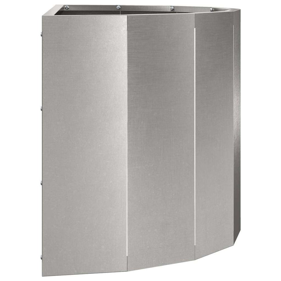 Plantenbak Zilver 60 x 30 x 35 cm Roestvrij staal