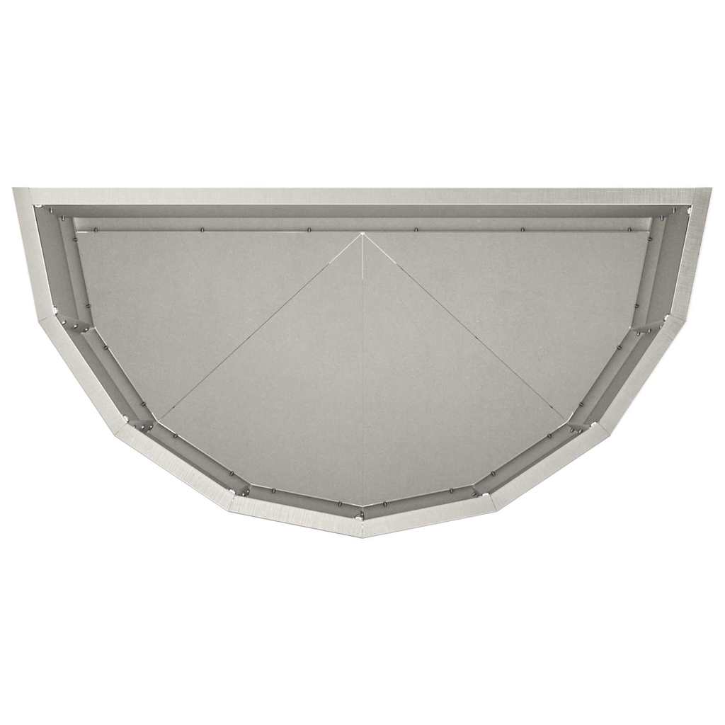 Plantenbak Zilver 60 x 30 x 35 cm Roestvrij staal