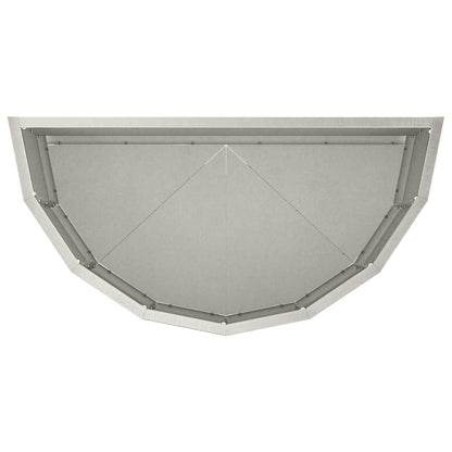 Plantenbak Zilver 60 x 30 x 35 cm Roestvrij staal