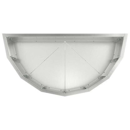 Plantenbak Zilver 60 x 30 x 35 cm Gegalvaniseerd staal