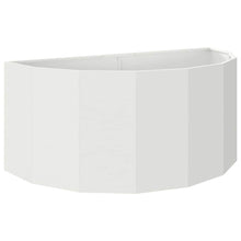 Plantenbak Wit 120 x 60 x 50 cm Staal