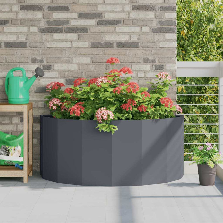 Plantenbak Antraciet 120 x 60 x 50 cm Staal