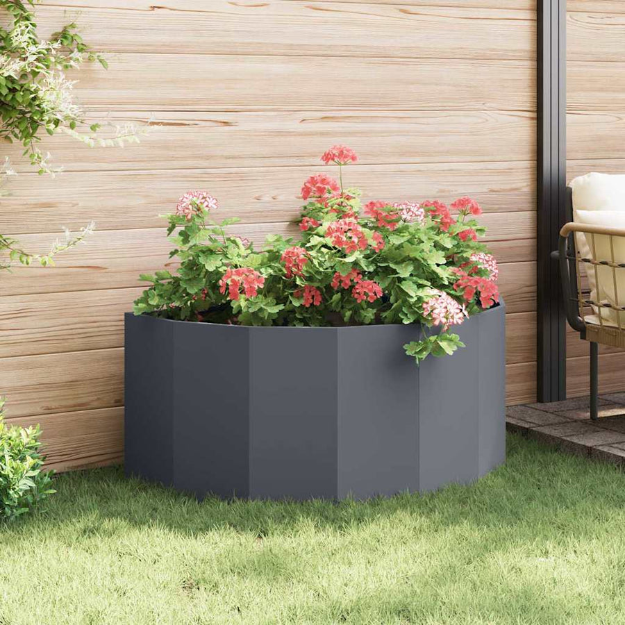 Plantenbak Antraciet 120 x 60 x 50 cm Staal