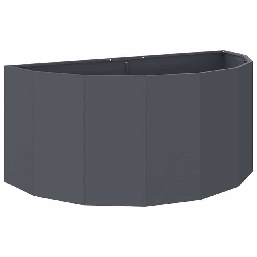 Plantenbak Antraciet 120 x 60 x 50 cm Staal