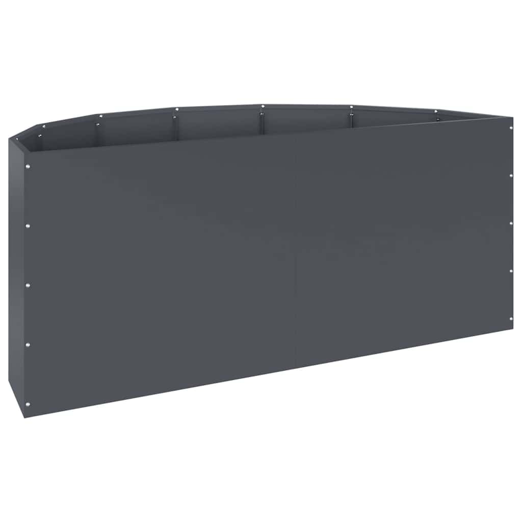 Plantenbak Antraciet 120 x 60 x 50 cm Staal