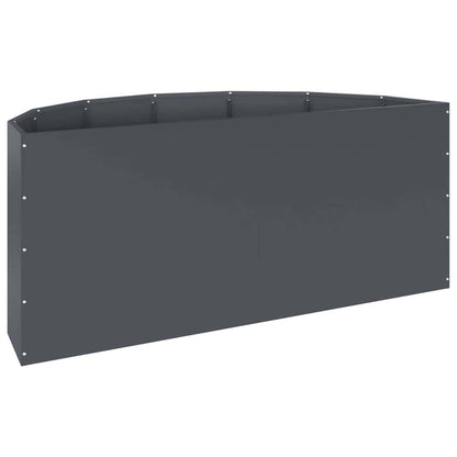 Plantenbak Antraciet 120 x 60 x 50 cm Staal