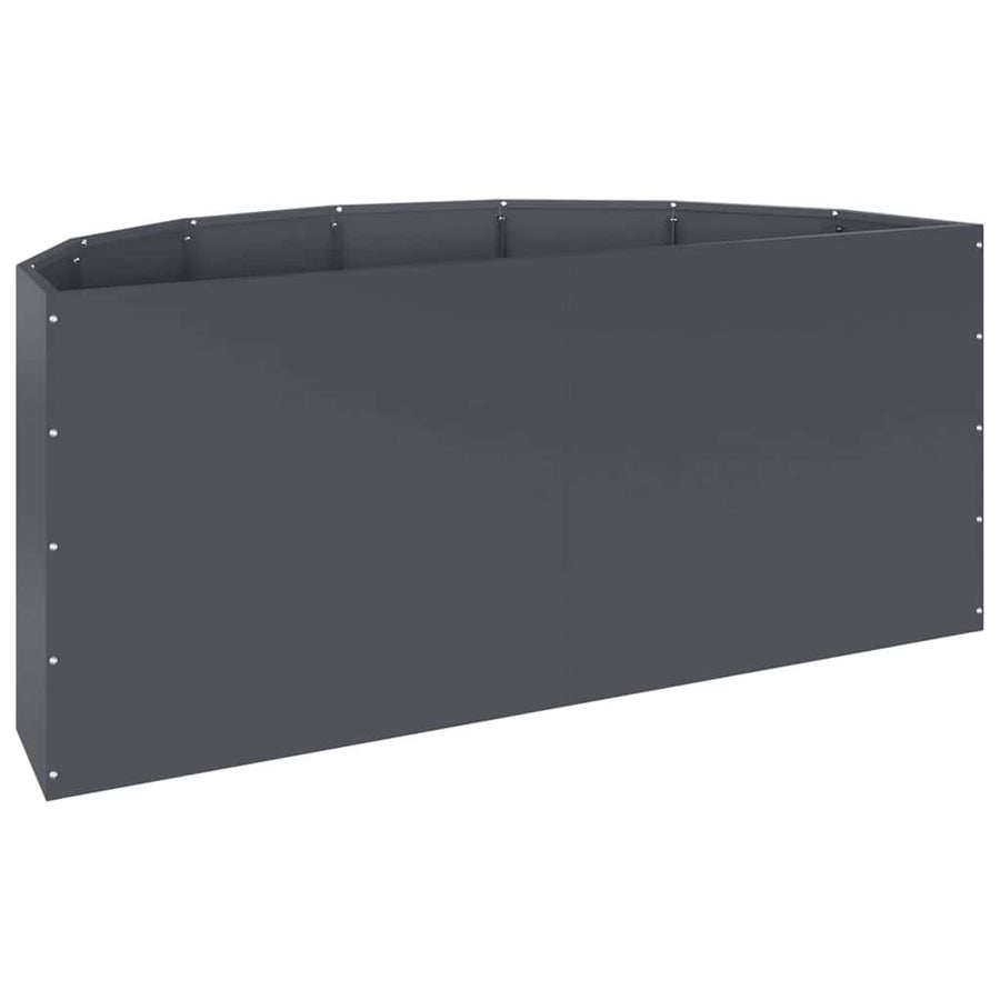Plantenbak Antraciet 120 x 60 x 50 cm Staal