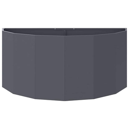 Plantenbak Antraciet 120 x 60 x 50 cm Staal