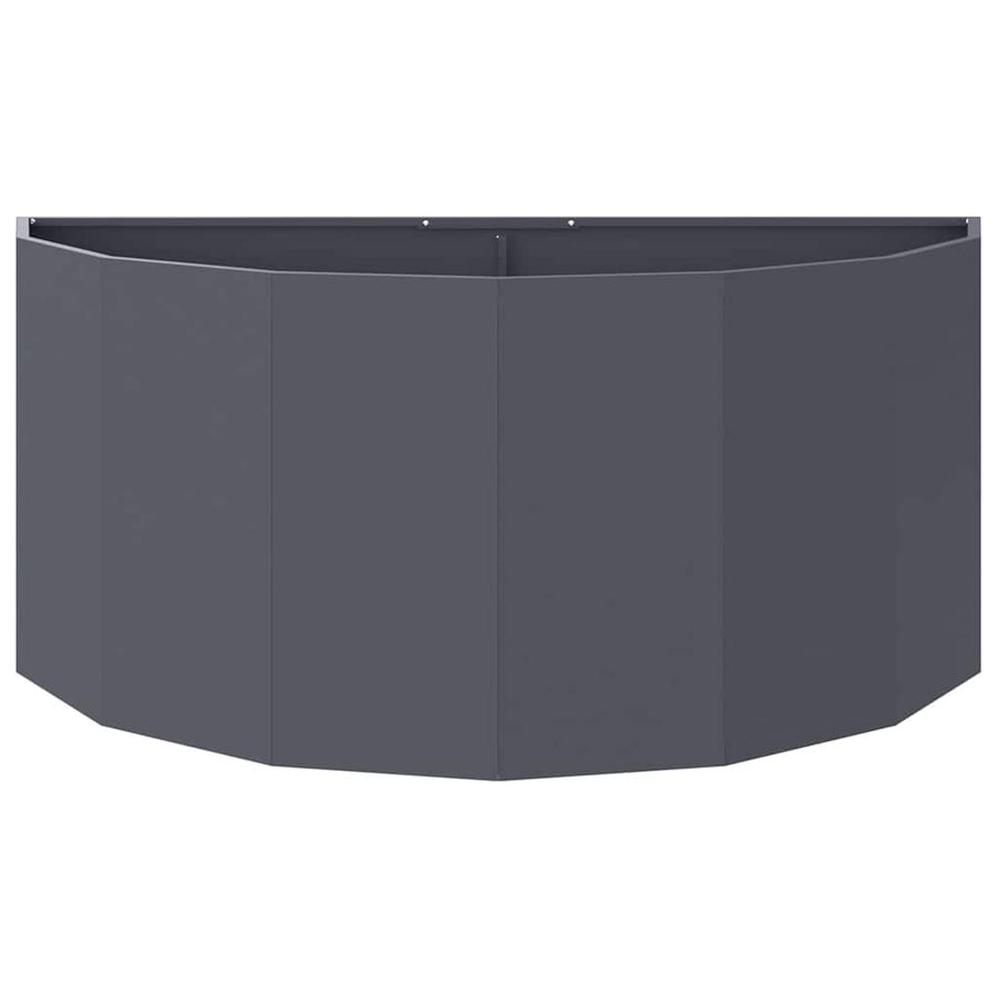 Plantenbak Antraciet 120 x 60 x 50 cm Staal