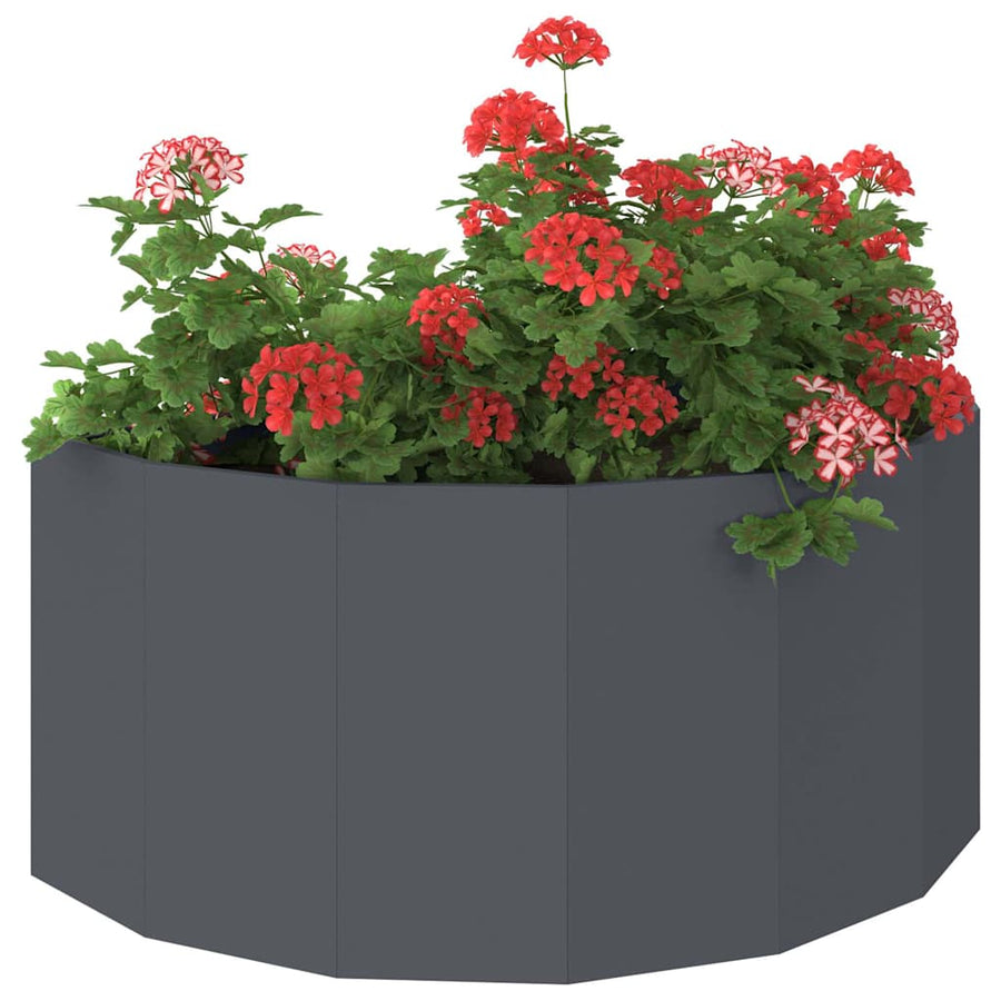 Plantenbak Antraciet 120 x 60 x 50 cm Staal