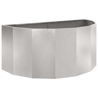 Plantenbak Zilver 120 x 60 x 50 cm Roestvrij staal