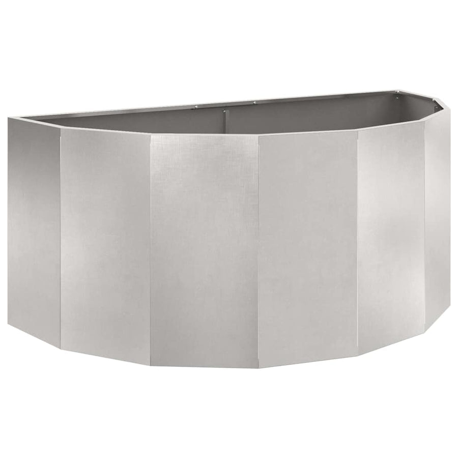 Plantenbak Zilver 120 x 60 x 50 cm Roestvrij staal