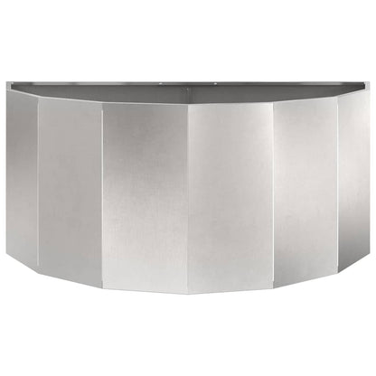 Plantenbak Zilver 120 x 60 x 50 cm Roestvrij staal