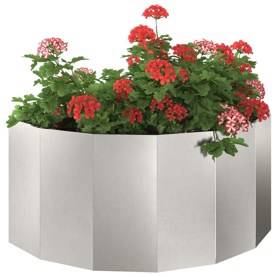 Plantenbak Zilver 120 x 60 x 50 cm Roestvrij staal